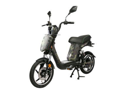 Elektroskútr RACCEWAY® E-BABETA®, maskáč zelený (Výkon (W) 250)